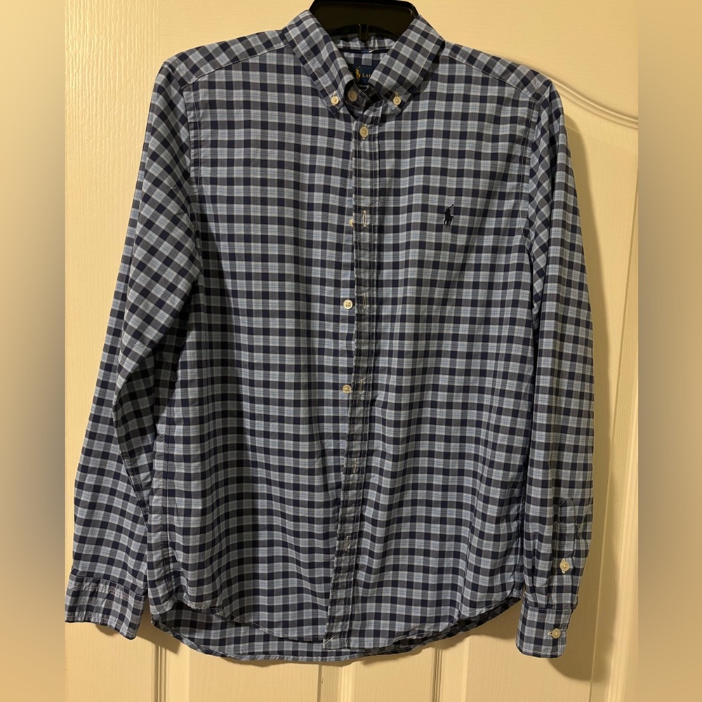 Boys Polo Ralph Lauren button down dress shirt size XL 18-20